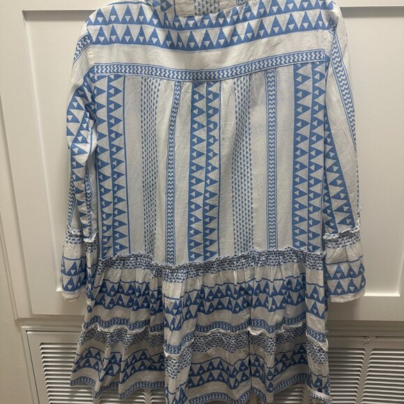 Tuckernuck Pomander Place Salma Dress in Cornflower Blue - Picture 3 of 4